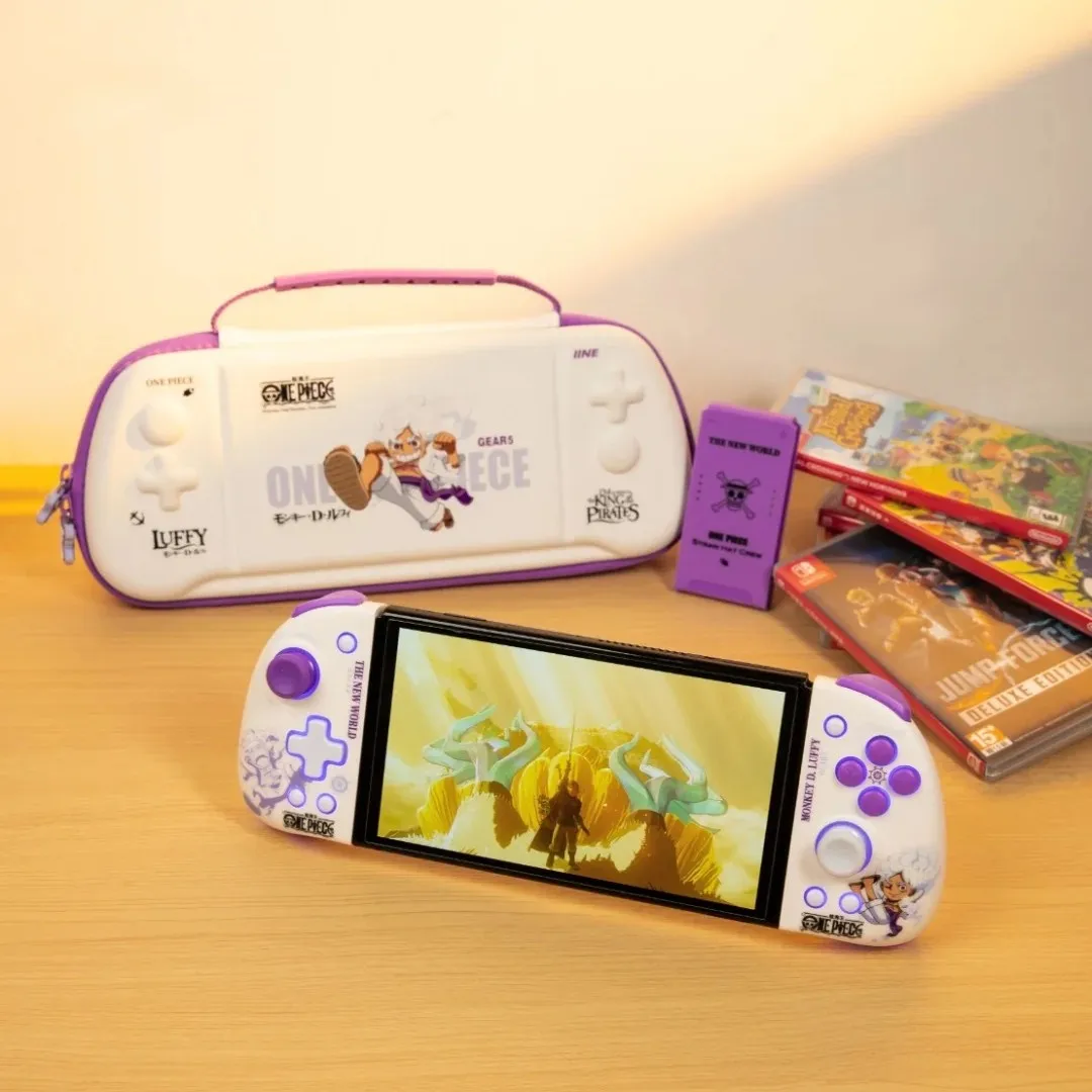 

Геймпад IINE Luffy Switch, цельный игровой джойстик с разделением на левую и правую стороны, версия Halo L938, 5-скоростной контроллер для переключателя OLED TV
