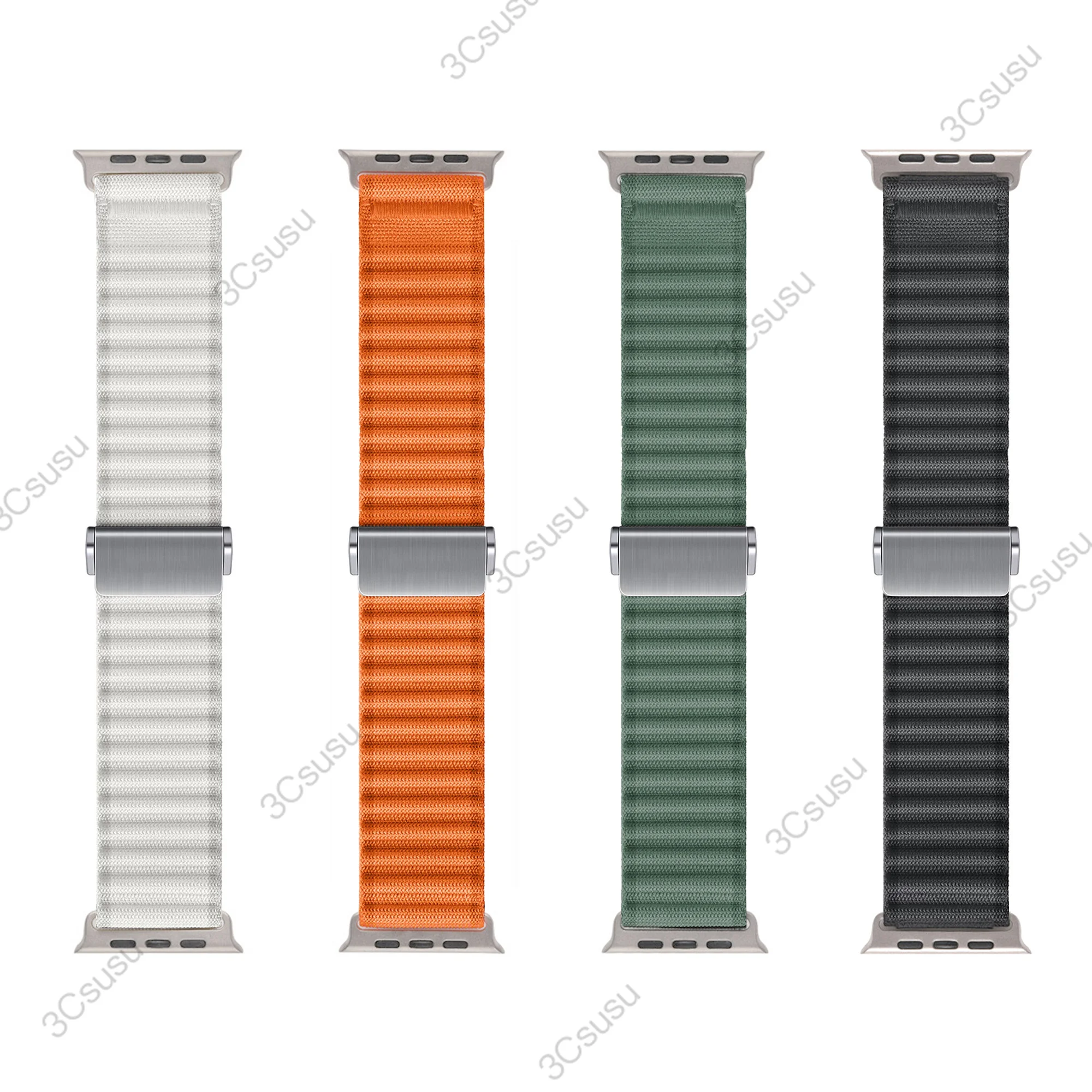 Enhanced Sport Nylon Loop Band for Smartwatch - Alpine Edition