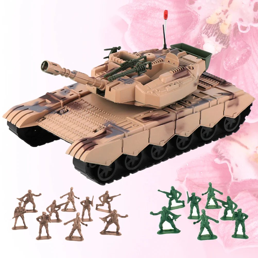 

Tank Toy Men at Arms Large Size Emulational Soldiers Inertia for Children Boys Toys