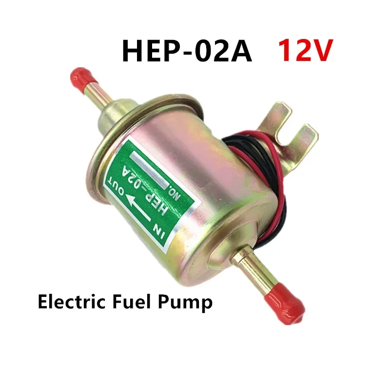 Pompa Carburante Elettrica Universale 12V HEP-02A - Per Benzina E Diesel Con Bulloni Di Fissaggio - Foto 4