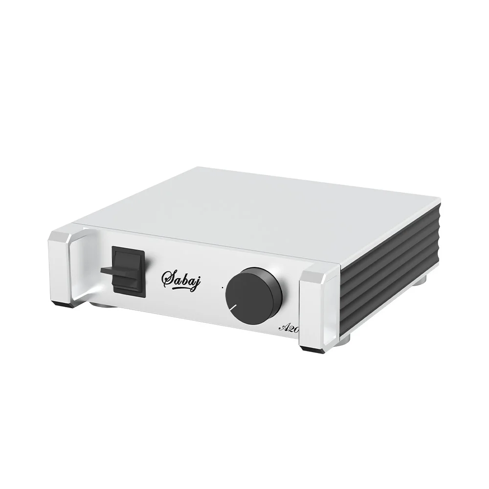 2022 SABAJ A20a 350W Class D BTL Power Amplifier Analog Input MA5332M Bluetooth 5.0 Supports Passive Speakers & Subwoofers 5