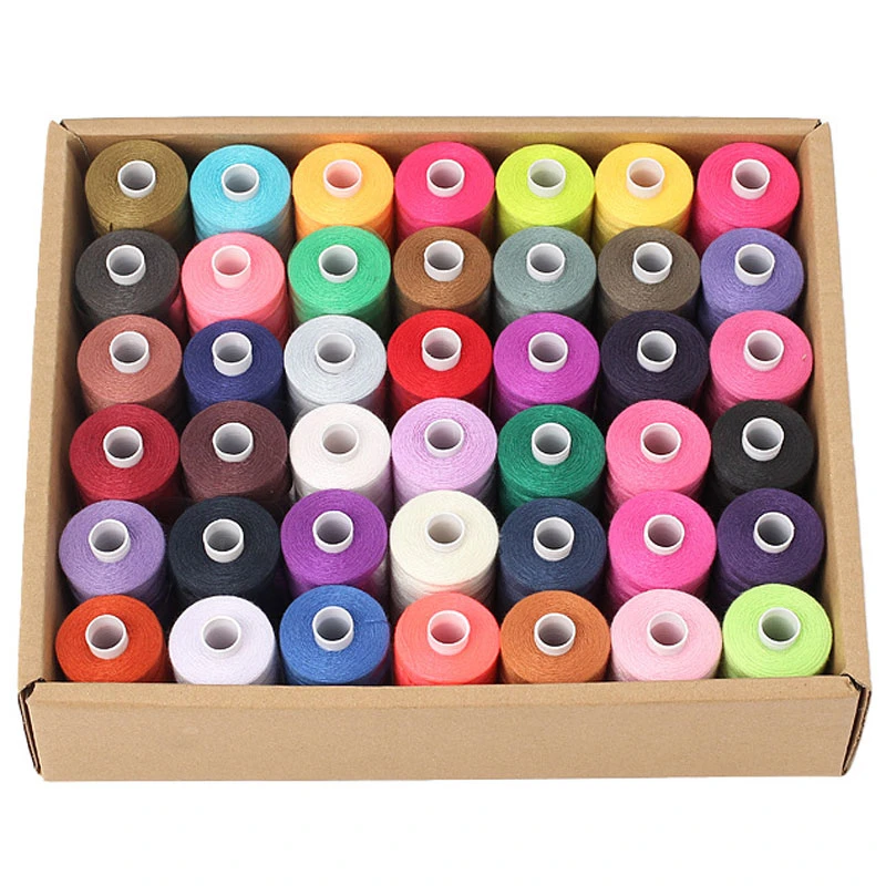 Sewing Threads 42/10/1 Pieces 40s/2 Polyester Thread Sewing Machine Quilting Aliexpress