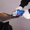 HERZO 5inch Angle Grinder with Dust Shroud 2pcs Grinding Kit DIY Dustless Tools 4