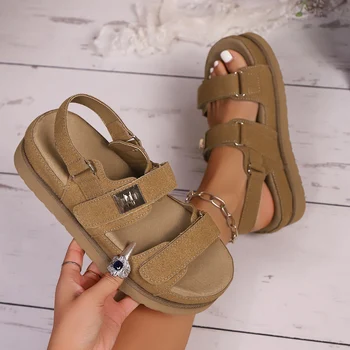 Women Roman Casual Comfortable Flat Sandals 1