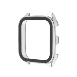 Garmin Venu Sq 2 Music Hard Case with Tempered Glass Screen Protection - Venu Sq (Translucent)
