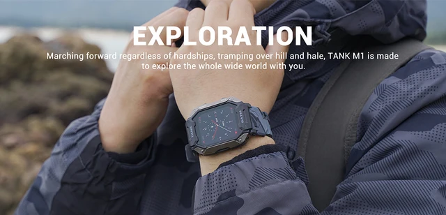 kospet tank m1 smart watch