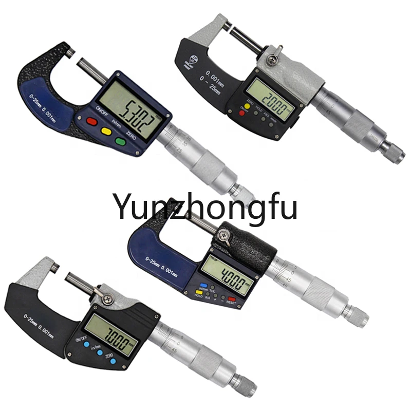 DigitalMicrometer0001mm025mm2550mmElectronicOutside