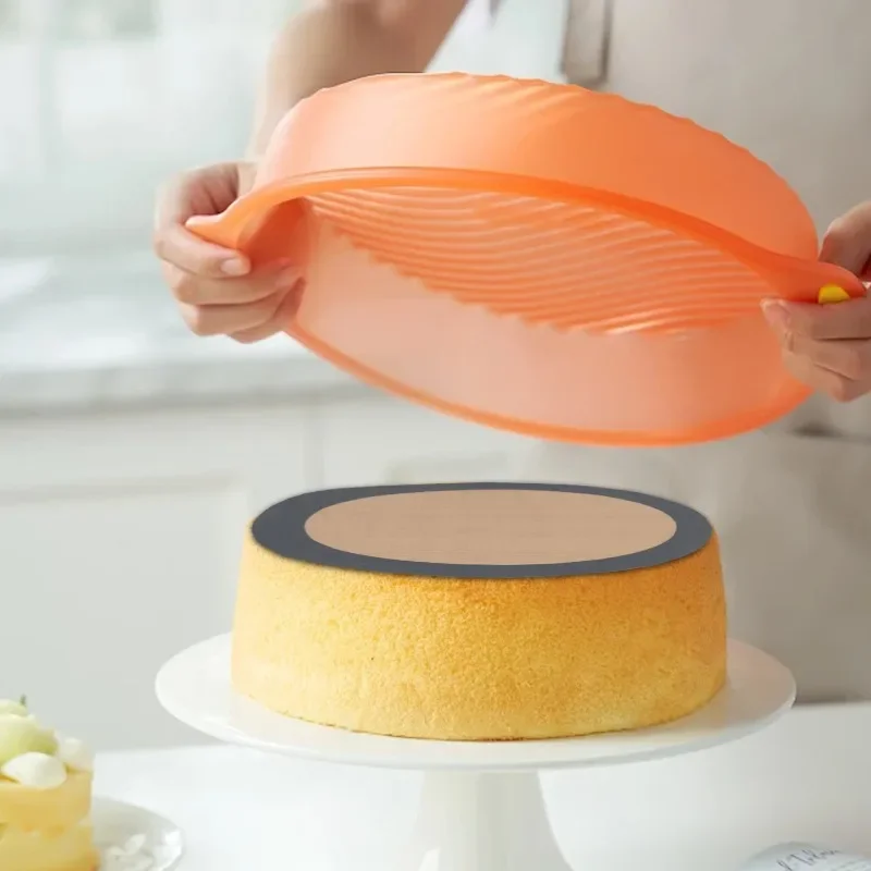 Silikon-Backunterlagen Wiederverwendbare Heißluftfritteuse-Ofenunterlagen Antihaftbeschichtet Lebensmittelsicher Hitzebeständige Kuchen-Pizza-Grillplatten Backmatten – Detail 4