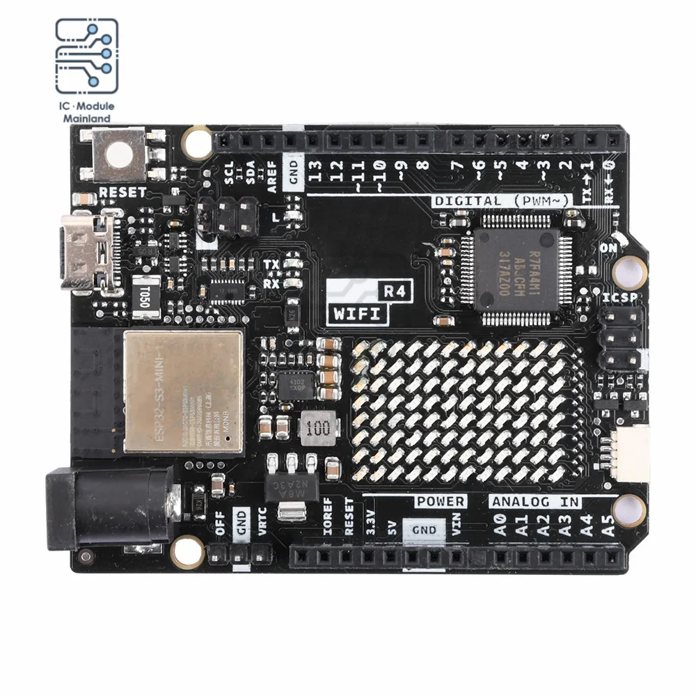 

Arduino UNO R4 Development Board WIFI/Minima Version Programming Learning Module TYPE-C Interface