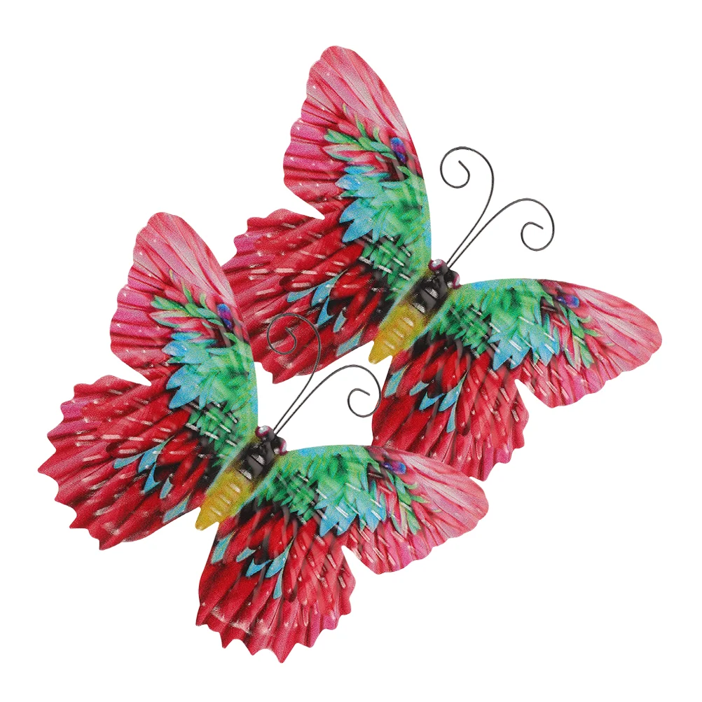 

Outdoor Plaques & Wall Art Wrought Iron Butterfly Hanging Home Decor Butterflies Sculpture