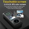 4K Action Camera WiFi Sports Camera 150°Wide Angle Lens 1.4" Touch Control Screen Anti-Shake IPX6 Waterproof for Outdoor Sports 6