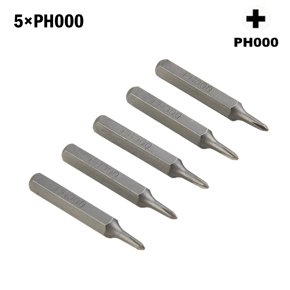 H4×28mm Kreuzschraubendreher-Bits PH0000 PH000 PH00 PH0 PH1 PH2 4mm Sechskantschaft DIY Handwerkzeug Kreuzschlitzschraubendreher Bohrer Bits – Detail 4