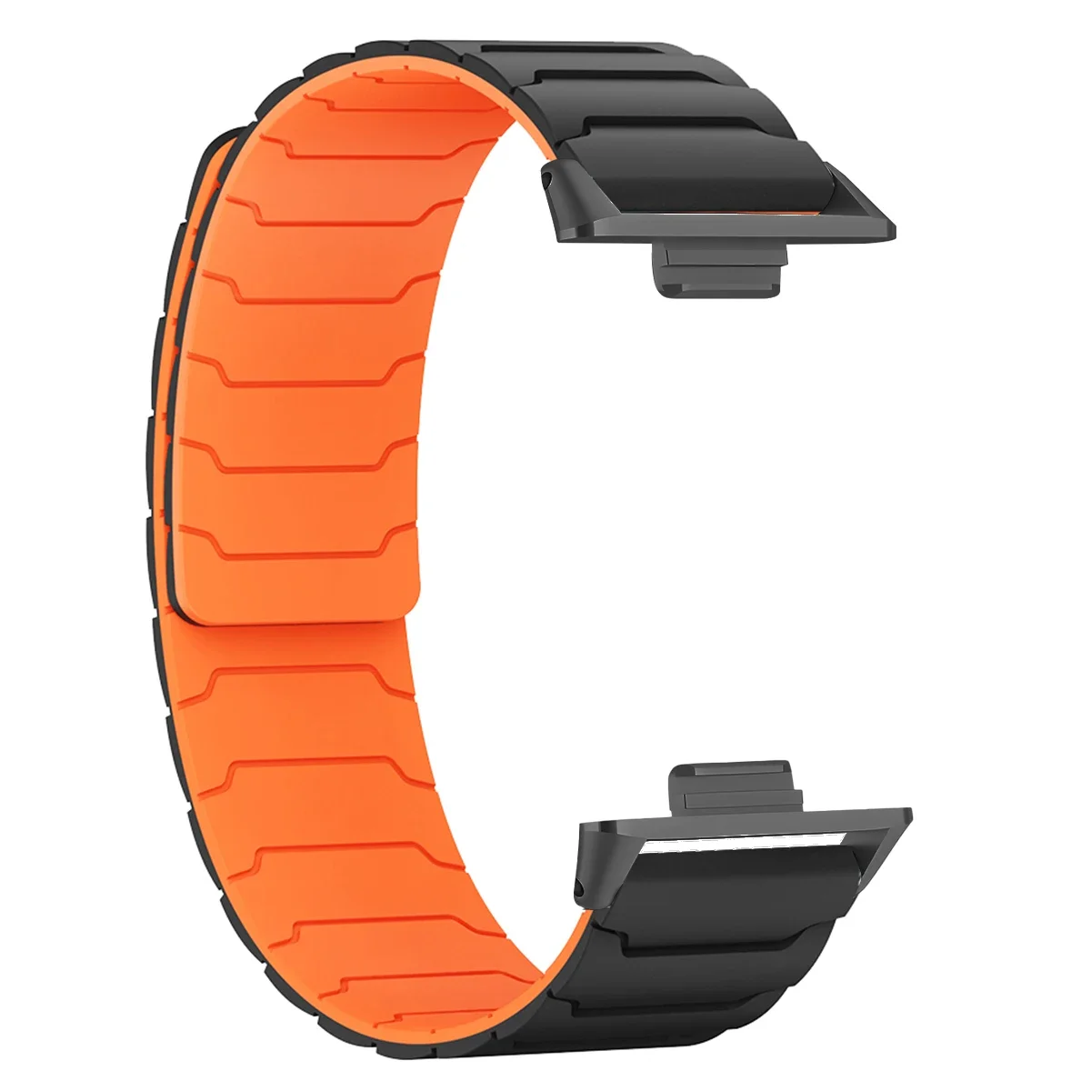Magnetic Loop Silicone Sport Strap Replacement Band