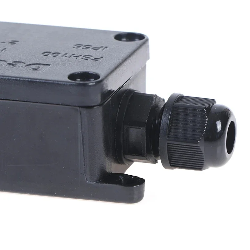 Electrical Cable Connector 2 Way Outdoor Waterproof IP66 Junction Box With Terminal 450V For Led Light