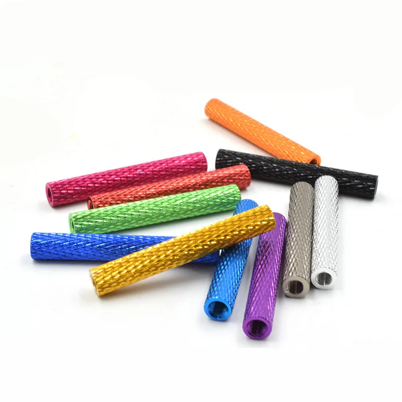 M3 Knurled Aluminum Standoff Spacer Column 10pcs aluminum standoff spacer