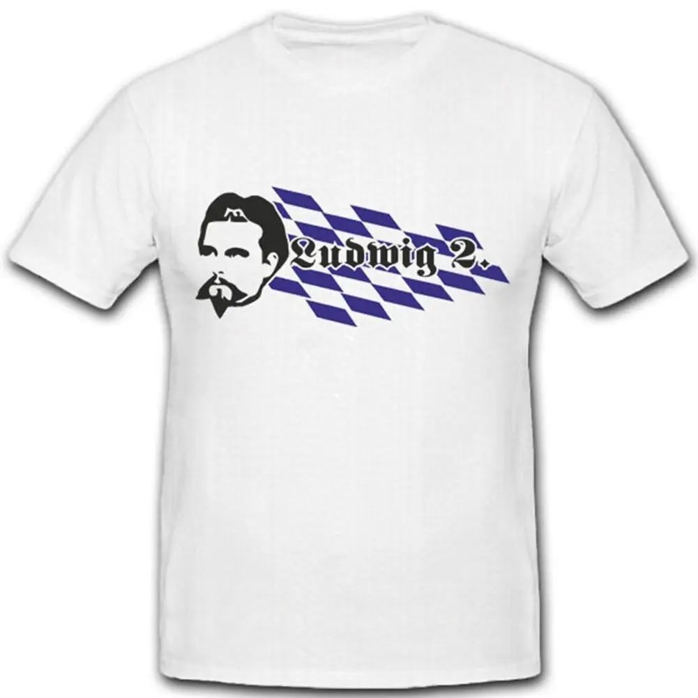 Ludwig Ii King Of Bavaria Castle Nymphenburg Kingdom-T-Shirt #5021