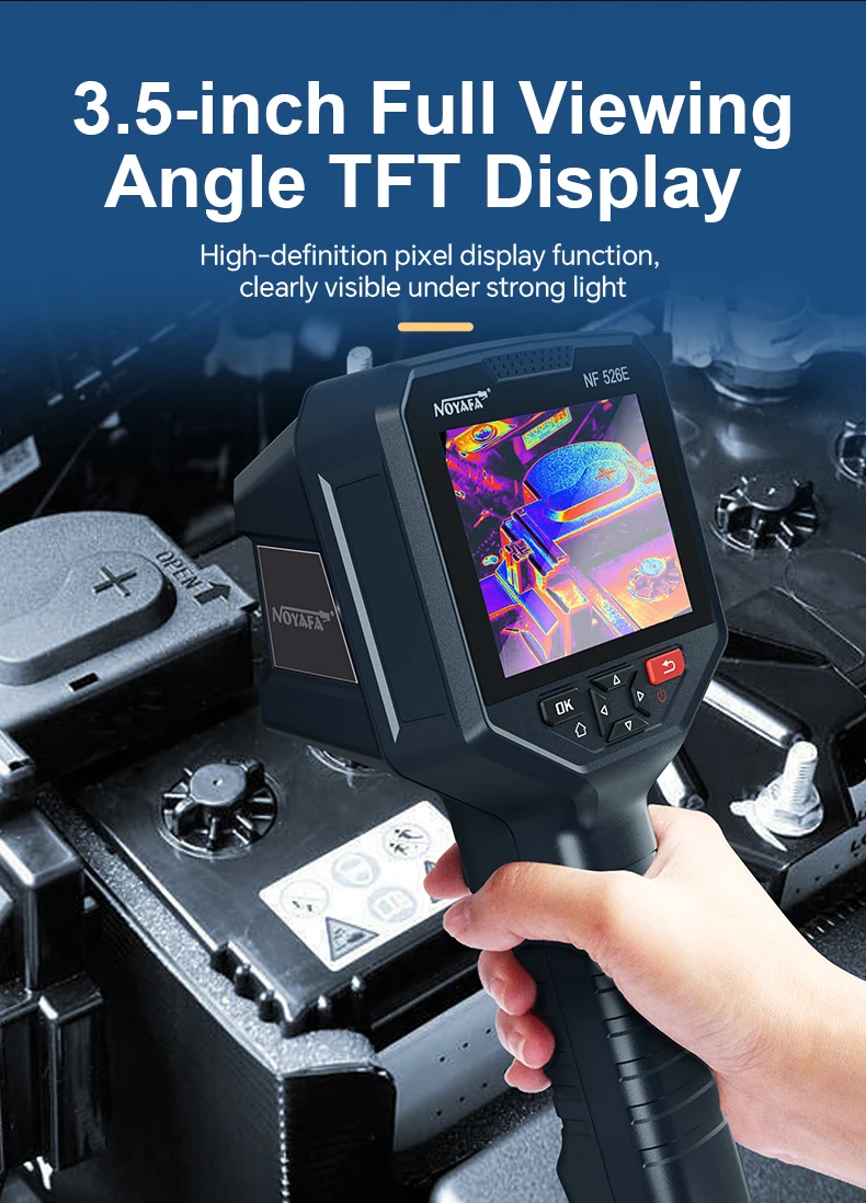 NOYAFA NF-526E Infrared Thermal Imager Camera 256 x192 25HZ High Sensitive Indus