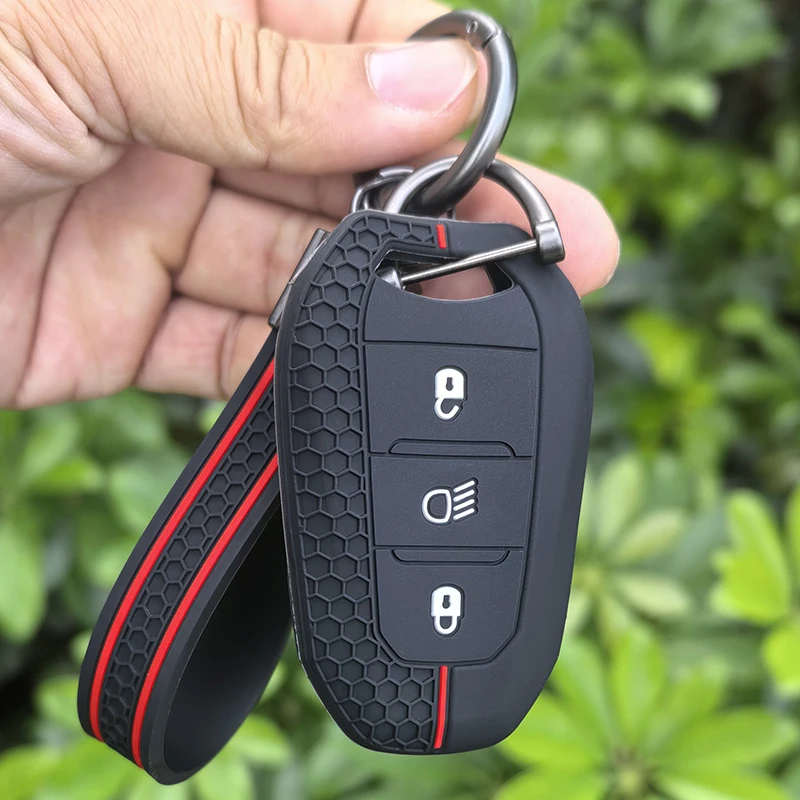Housse de clé intelligente en Silicone pour voiture