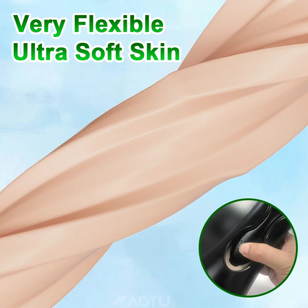 Vibrating Male Masturbator Vaginal Cup For Men Vagina Vacuum Pocket Pussy Endurance Exercise Masturbation Vibrator Adult Sex Toy