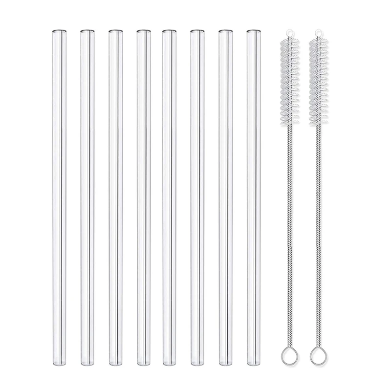 8 straight straws