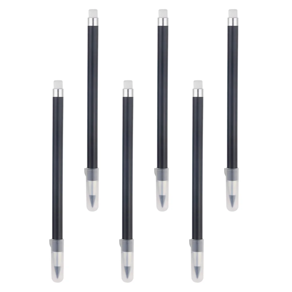 6Pcs Drafting Everlasting Pencils Inkless Painting Pen Office Writing Tool