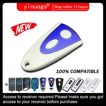 NOVOFERM 차고 문 원격 제어, 433MHz, NOVOTRON 502 512, 504, MINI-NOVOTRON, 504 524, 522 MCHS43-2 MNHS433-02
