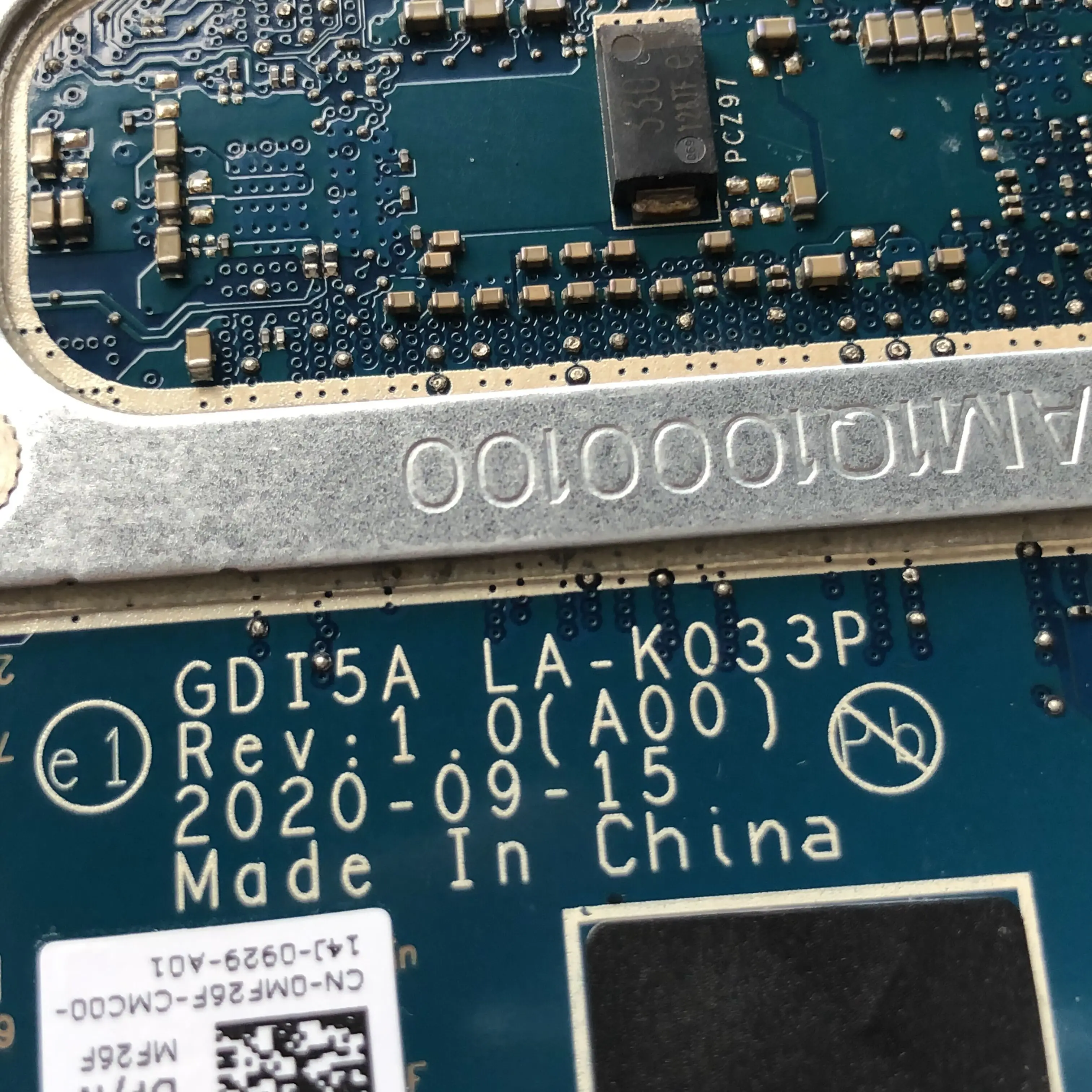 LA-K033P motherboard for Dell Inspiron 15 3501 Vostro 3400 3500