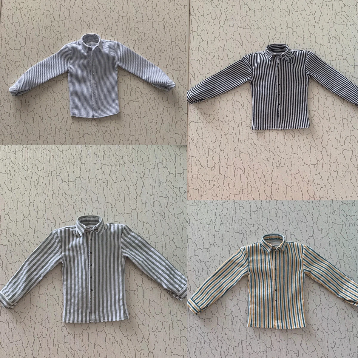 

Масштаб 1/6, солдат, полосатая длинная рубашка, модель для фигурок, кукол, игрушек