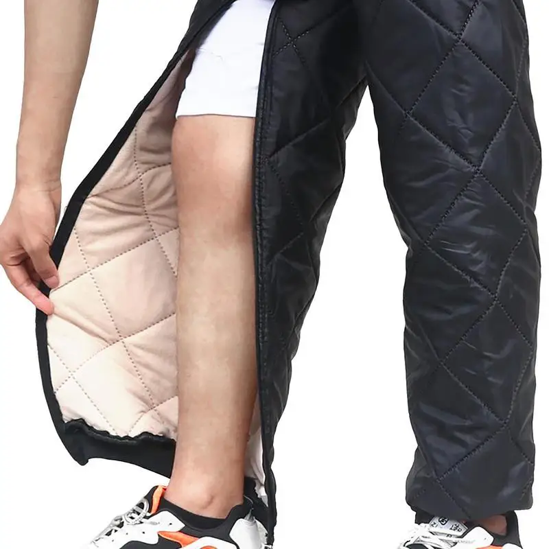 

Motorcycle Warm Knee Cover Full Chaps Knee Shin Guard Pads Breathable Knee Pads Protector For Motorcycle Cycling Racing Long Leg