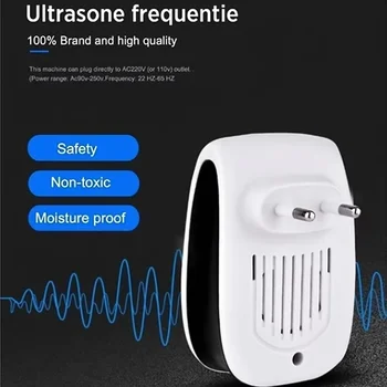 Safe Ultrasonic Insect Repellent for Summer, Mouse, Cockroach, Mosquito Repellent, An Effective Essential for Home Pest Control