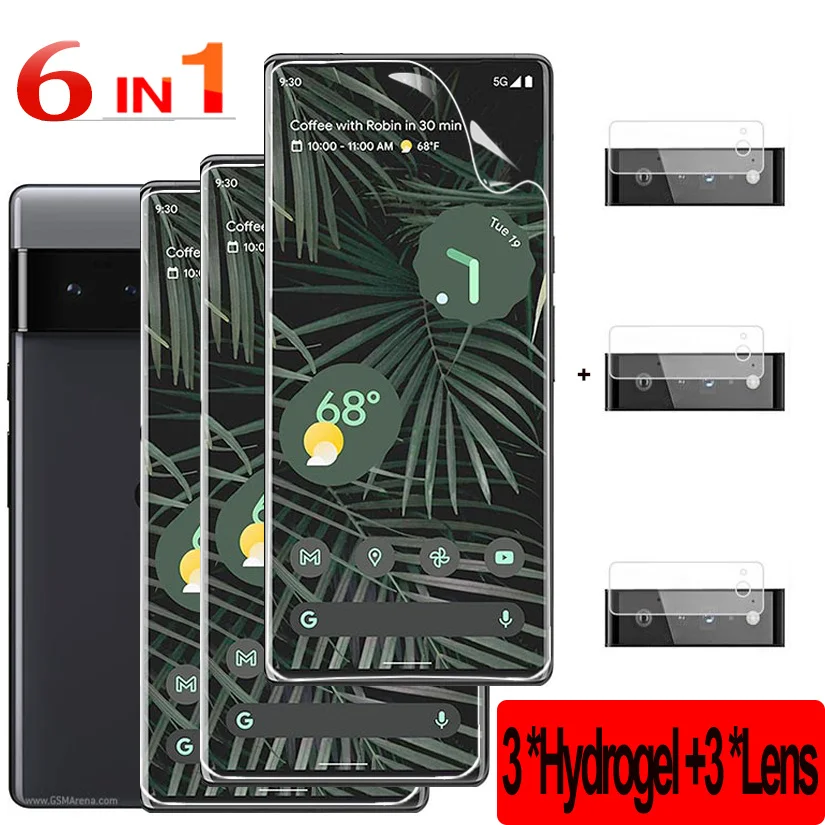 Pixel 7 Pro Hydrogel Film Per Google Pixel 6 Pro Protezione Dello Schermo Pixel 7A  Protezione Della Fotocamera Google Pixel 6 6A 6Pro Vetro Morbido