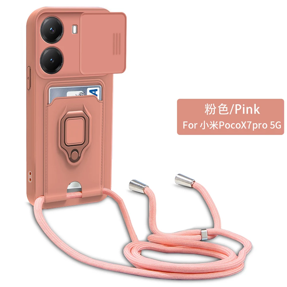 Ebzzliy Cover per Xiaomi Poco X7 Pro, Pelle Premium Portafoglio Slot per Schede Chiusura Magnetica Custodia, Antiurto Case, Nero
