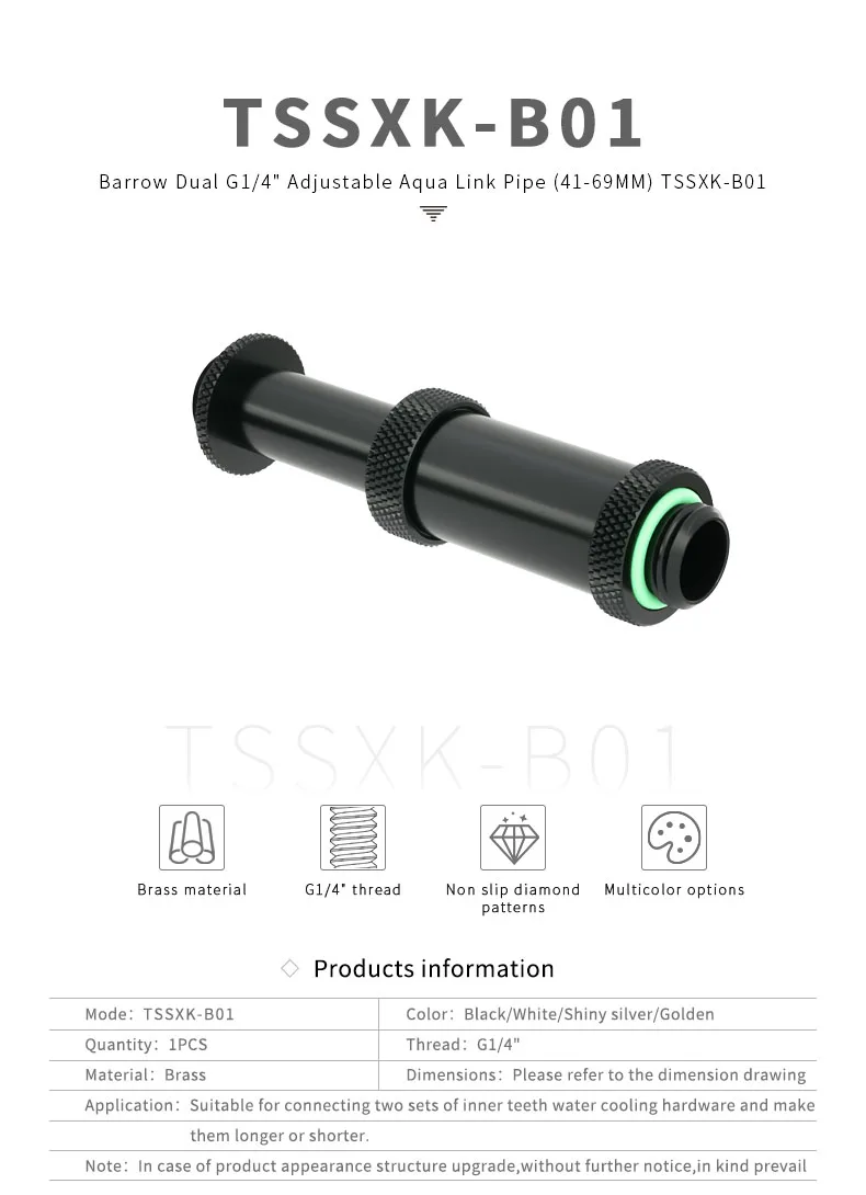 tsssxk-b01 tssxk-a01, 41-69 22-31, 16-22mm, g1