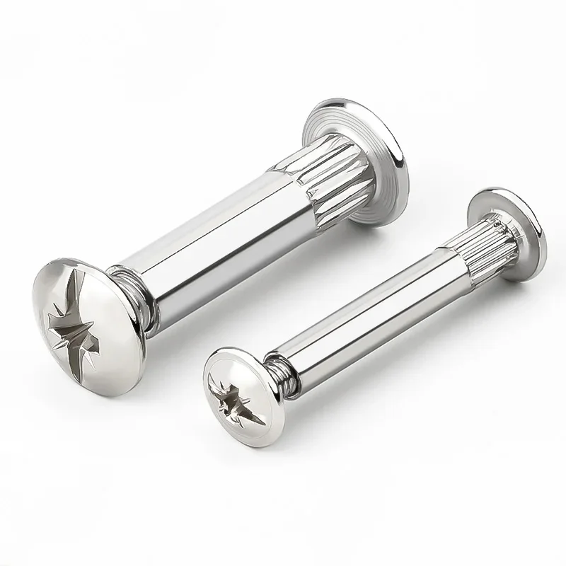 Wardrobe butt screw snap screw splint nut cross tap stud cabinet assembly connector rivet