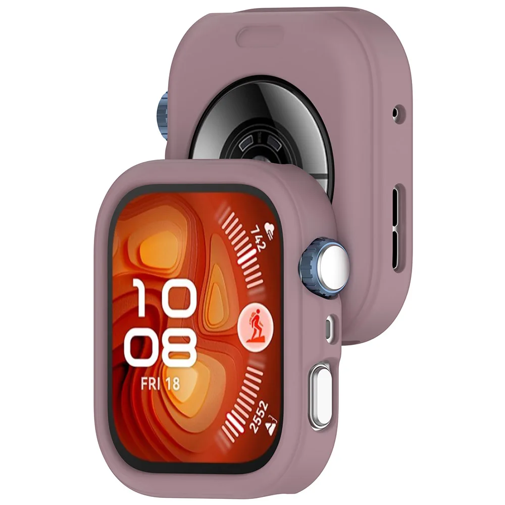 Durable Silicone Protective Case for Smartwatch with Screen Protector