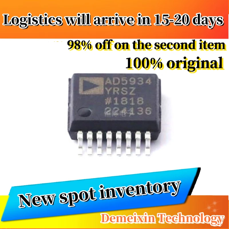 1PCS  AD5934YRSZ-REEL7  logoAD5934YRSZ SSOP16 100% original inventory