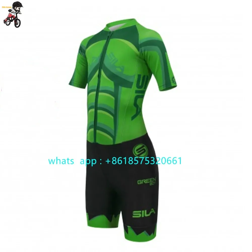 Powerslide New Child Short Sleeve Skating Suit Kids Practice Training Jumpsuit Inline Speed Skating Triathlon Suit Race Clothing 4