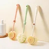 1pc Double-sided Long Handle Shower Brush Rub Back Brush Soft Bristle Shower Brush Rub Mud To Remove Dust Scrub Brush Tool 2