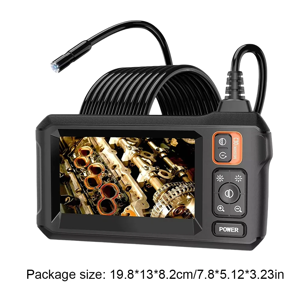 1080P HD 산업용 내시경 카메라 USB 충전식 단일 렌즈 검사 내시경 카메라 자동차 파이프용 자동차 검사 카메라