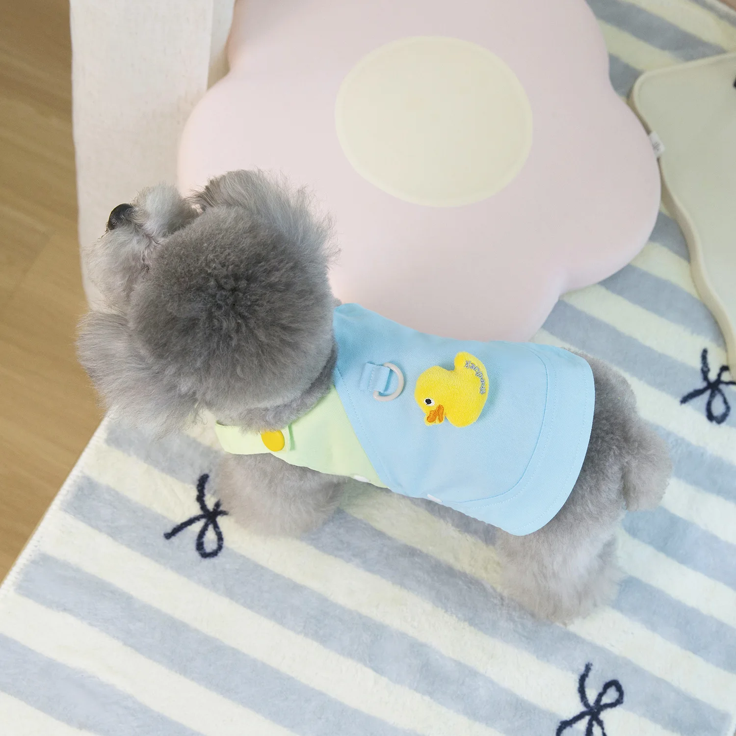 Pet Denim Dress Spring Summer Kitten Puppy Fashion Clothing