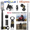 for Insta360 X2 X3 X4 Motorcycle Bicycle Bracket Mount with Selfie Stick for Insta 360 GoPro Dji Osmo Action Camera Accessories 1