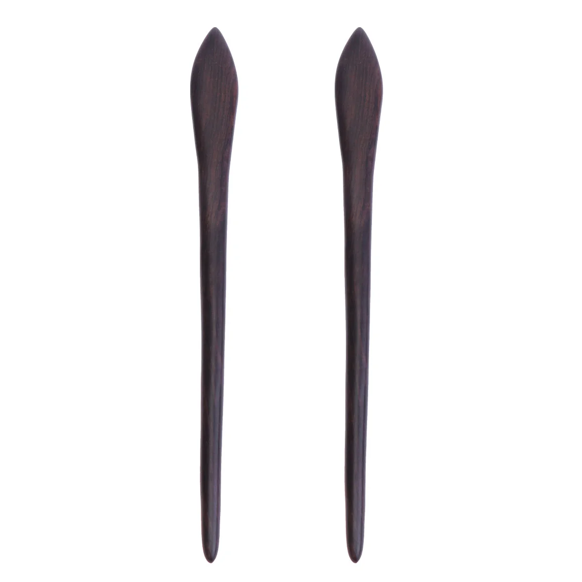 

2 Wooden Hair Sticks Chinese Hair Chopsticks Chinese Hair Accessories Ebony Hairpin Hairpins Chinese Traditional Hair Chopsticks