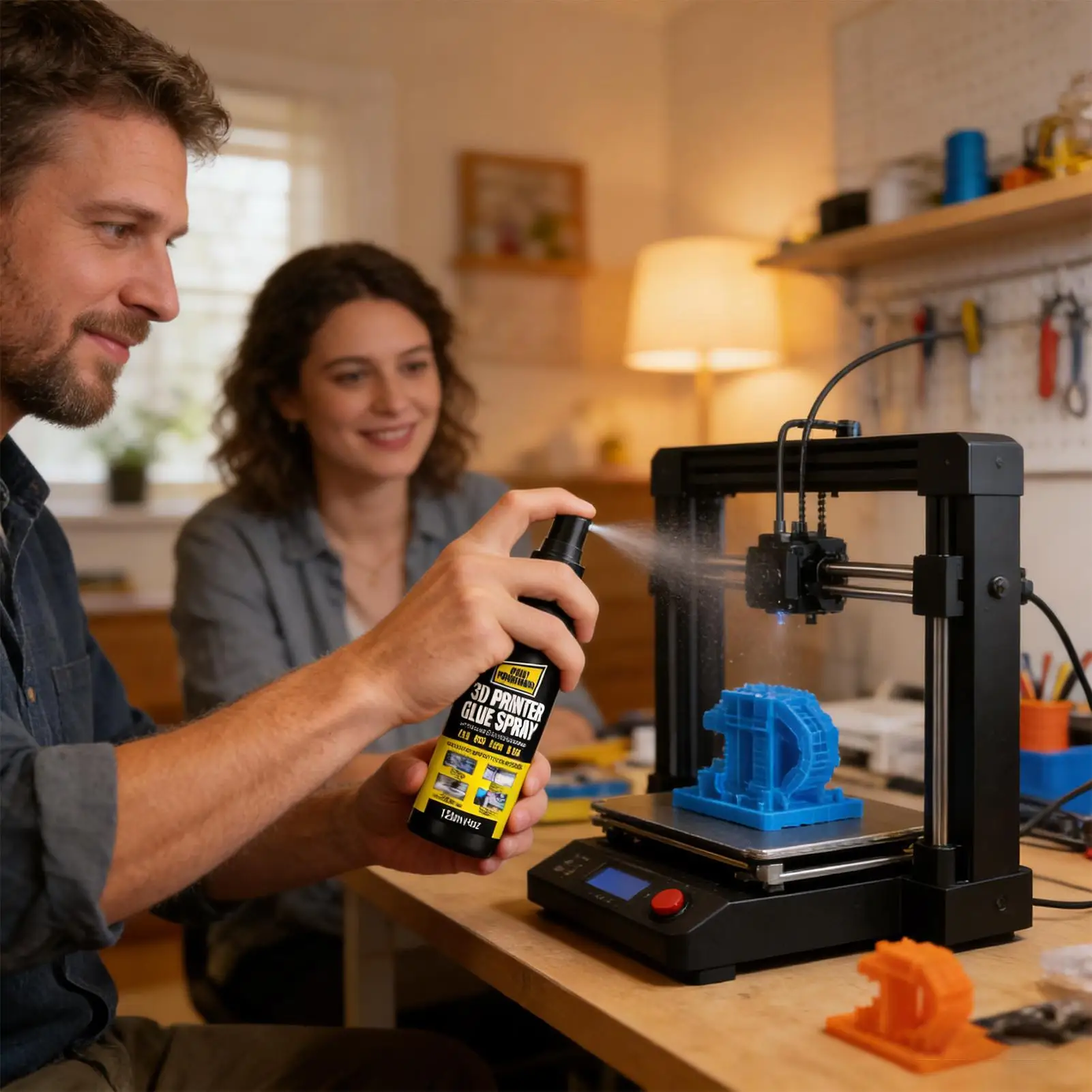120ml 3D-Drucker Klebstoff Filament-Spray Langanhaltender Bed-Klebstoff für TPU ABS Modellbau Schule Klassenzimmer Werkstatt Heim Handwerk – Detail 5