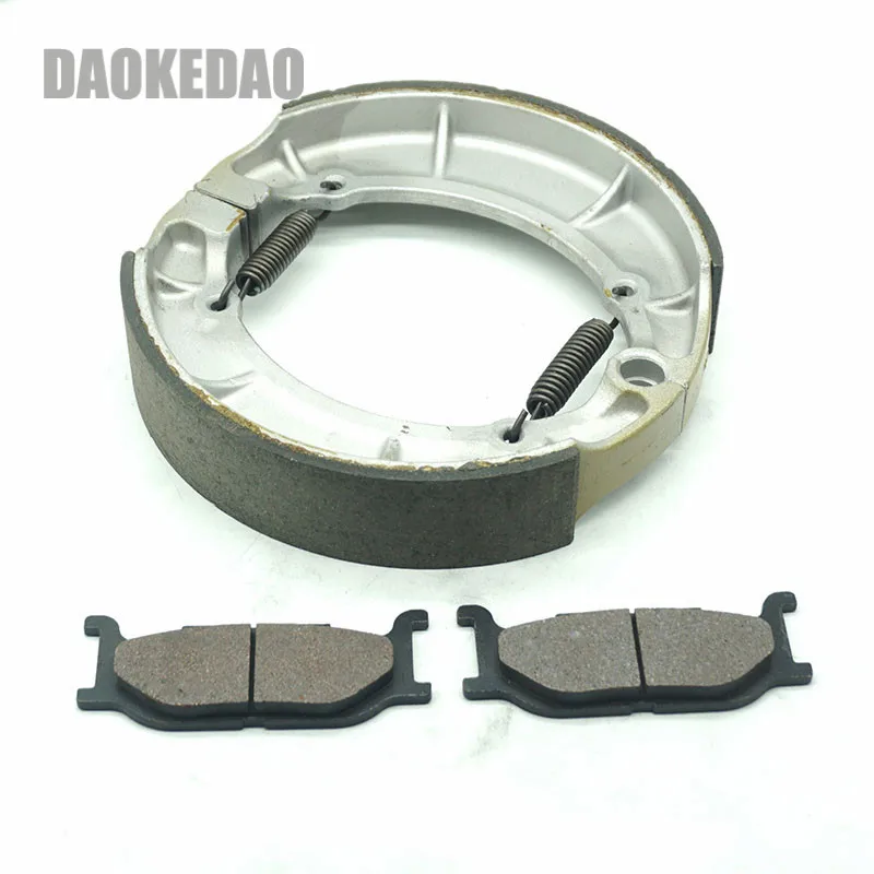 

For Yamaha XV535 XV535S Virago 535 1995-2003 XV400 Virago 400 1994 Front Rear Brake Pads Shoe Set Kit