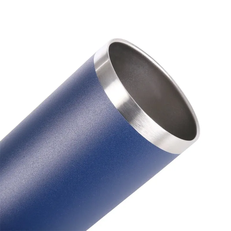 Thermal Mug Stainless Steel Water Bottle Stainless Steel Thermos Bottle Water Bottle Stainless Steel Cup Stainless Steel Thermos Cup Stainless Steel Thermal Container 600ML Stainless Steel Vacuum Insulated Tumbler Lid Reusable BPA Free Travel Mug 20OZ