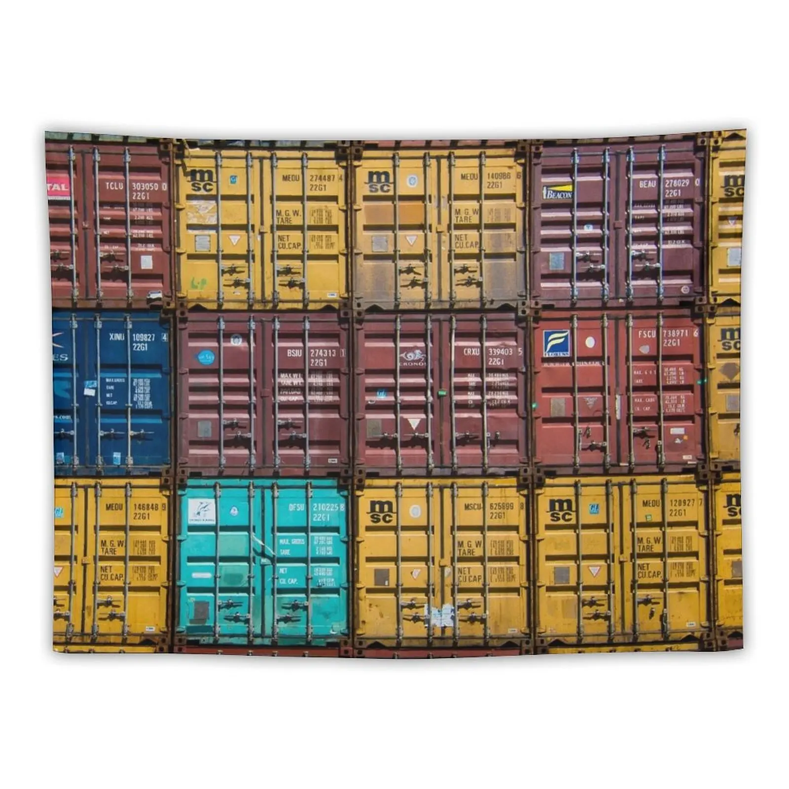 

Stacked Cargo Tapestry Japanese Room Decor Kawaii Room Decor Decoration Aesthetic Tapestry