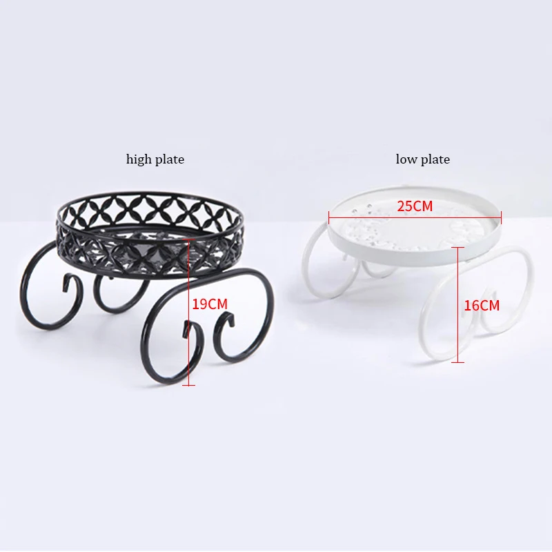 Plant Stand European Iron Flower Stand Indoor Green Straw Iron Livingroom Balcony Creative Succulent Flower Rac
