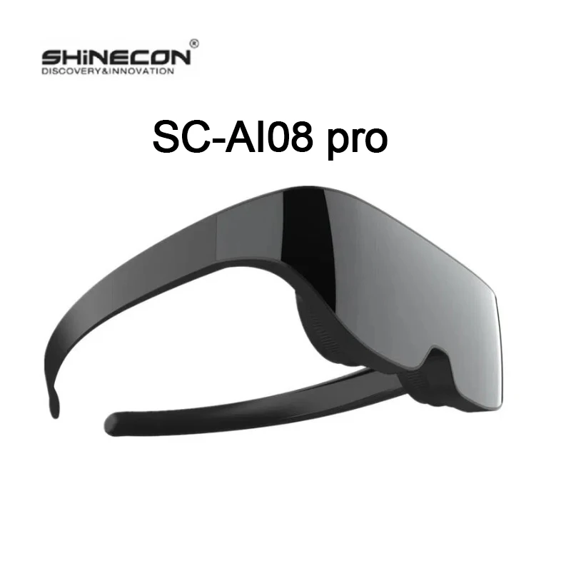 

All-In-One Glasses 3D Virtual Reality Games VR Shineccon SC-AI08 pro Ultra-thin Head-Mounted Smart Projection Screens Glasses