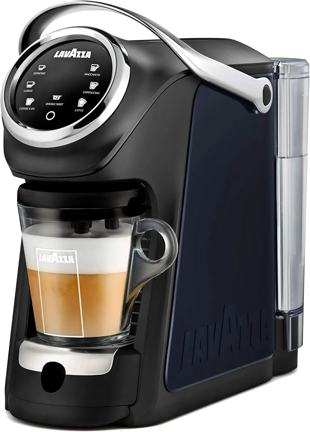 Expert Coffee Classy Plus Single Serve ALL-IN-ONE Espresso & Coffee Brewer Machine - LB 400 - (Includes Built-in Milk Vessel 2