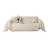 Woven Cotton Sofa Cover Blanket Solid Color Non-slip Sofa Towel for Living Room Furniture Decor Tapestry Couch Cover With Tassel 6